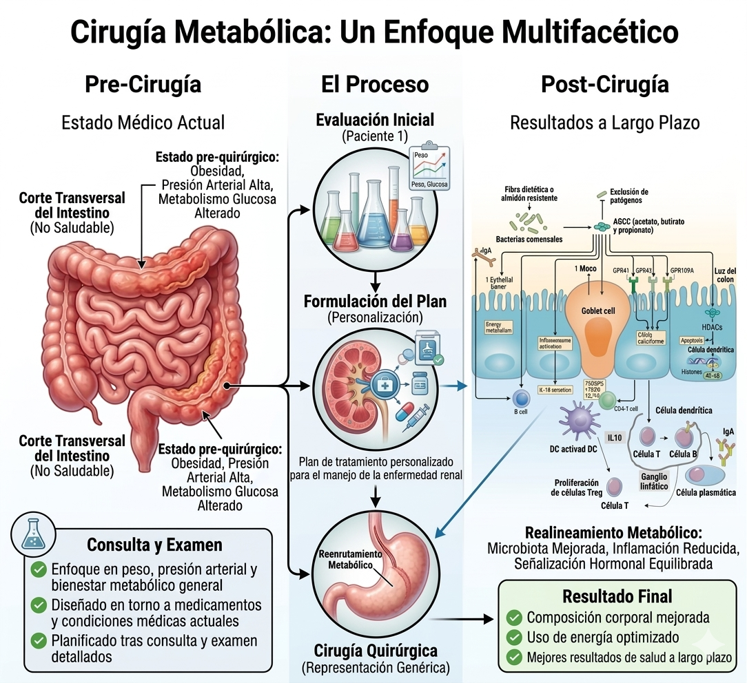 Ilustración cirugía metabólica