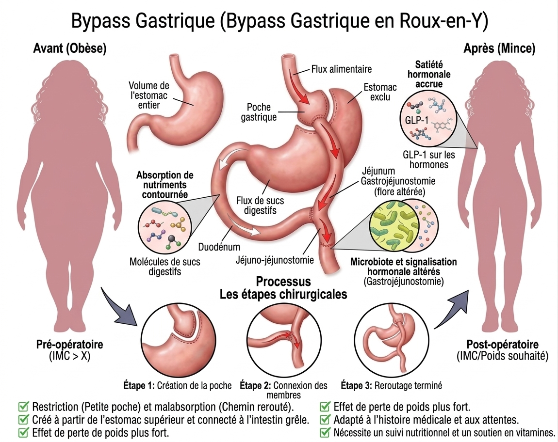 Illustration bypass gastrique