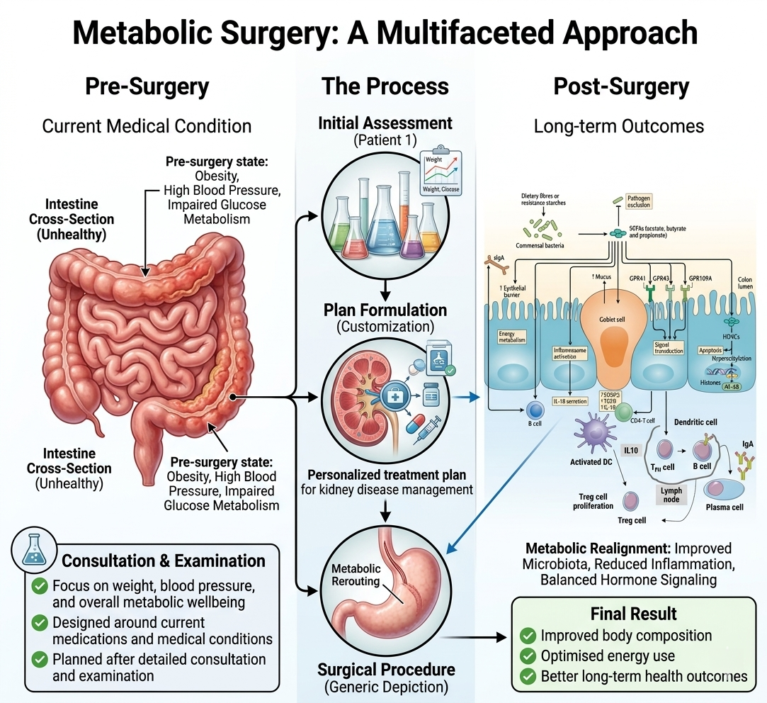 Metabolic surgery illustration